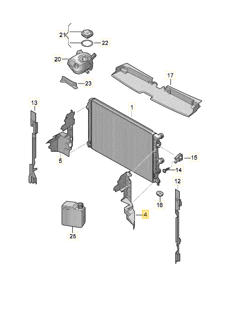 CUPRA ATECA AIR GUIDE 575121283K