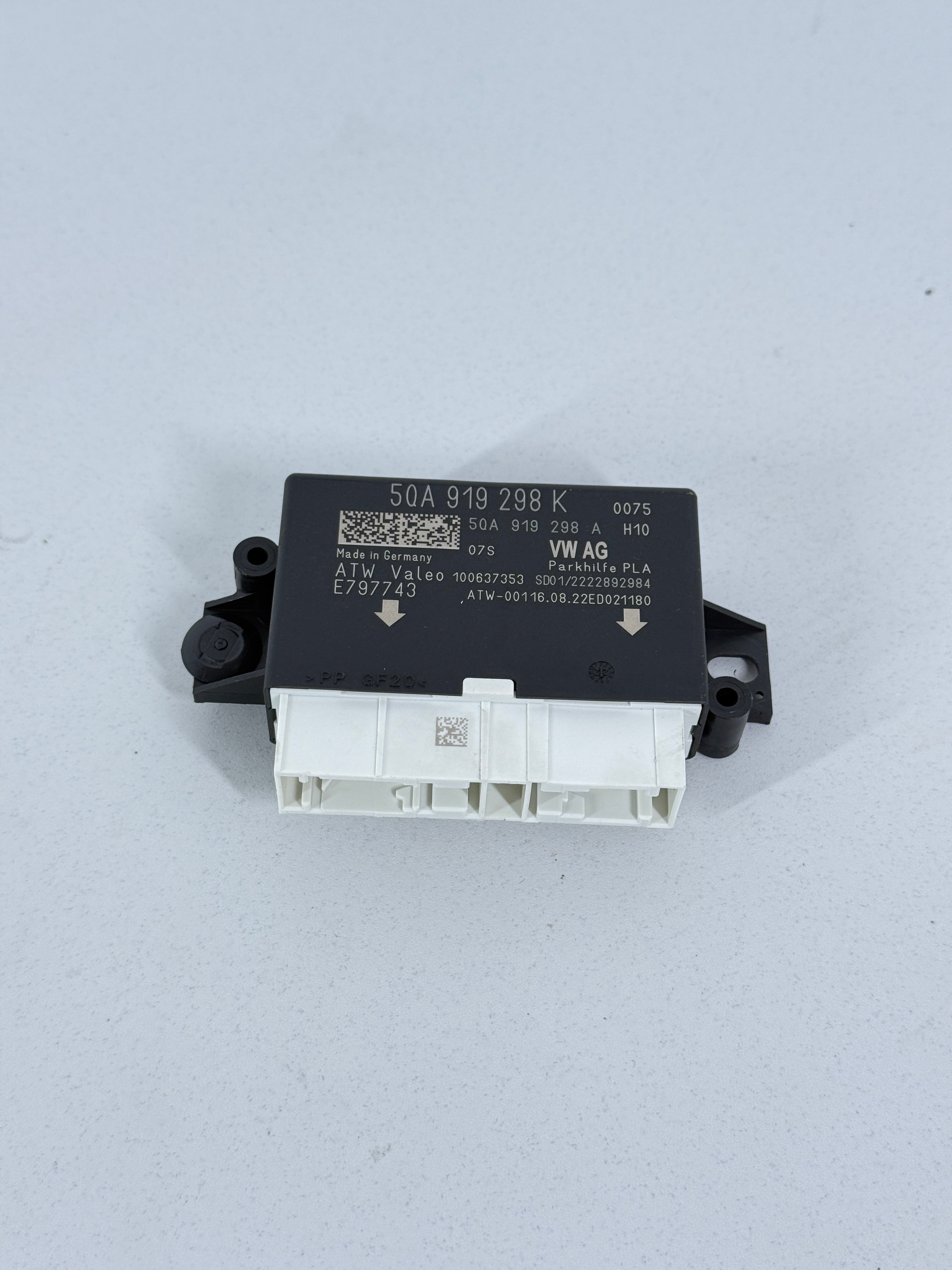 CUPRA ATECA CONTROL UNIT FOR PARK STEERING ASSIST 5QA919298K