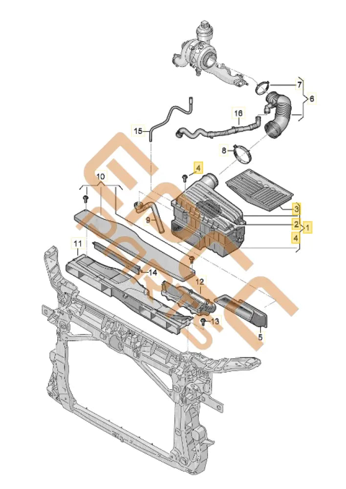 CUPRA ATECA AIR FILTER 5WA129607