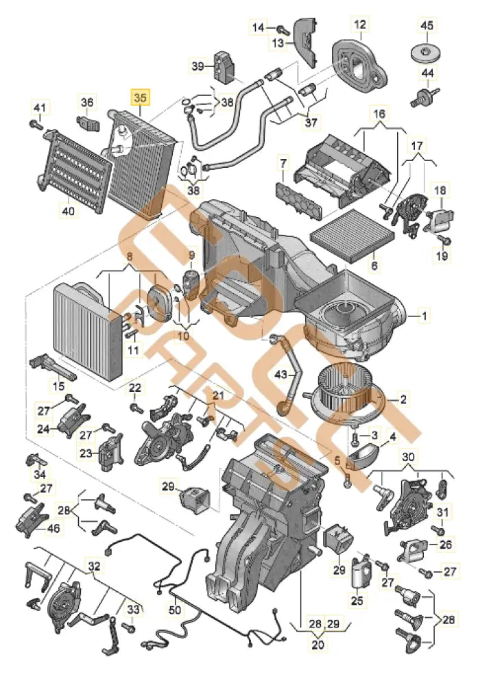 CUPRA ATECA HEAT EXCHANGER 5WA819031