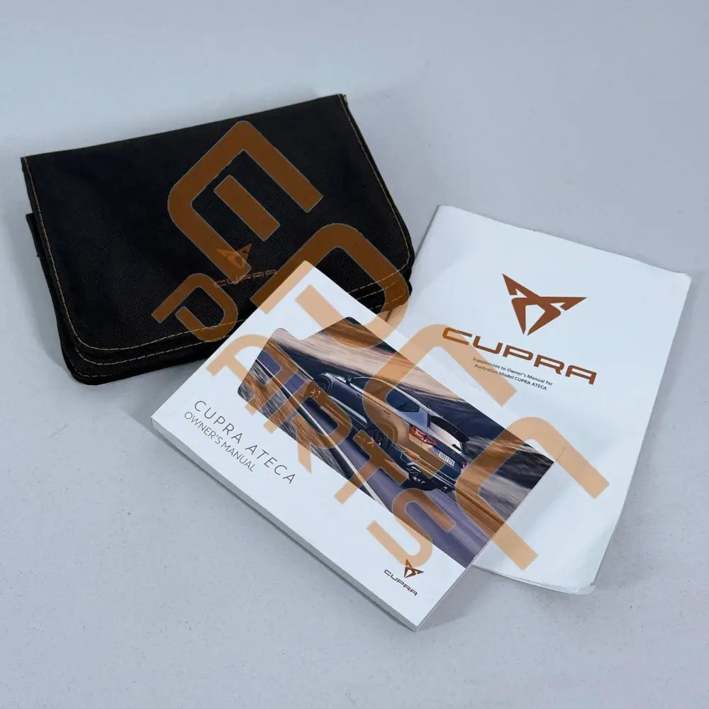 CUPRA ATECA OPERATING INSTRUCTIONS (BOOK) 575012720