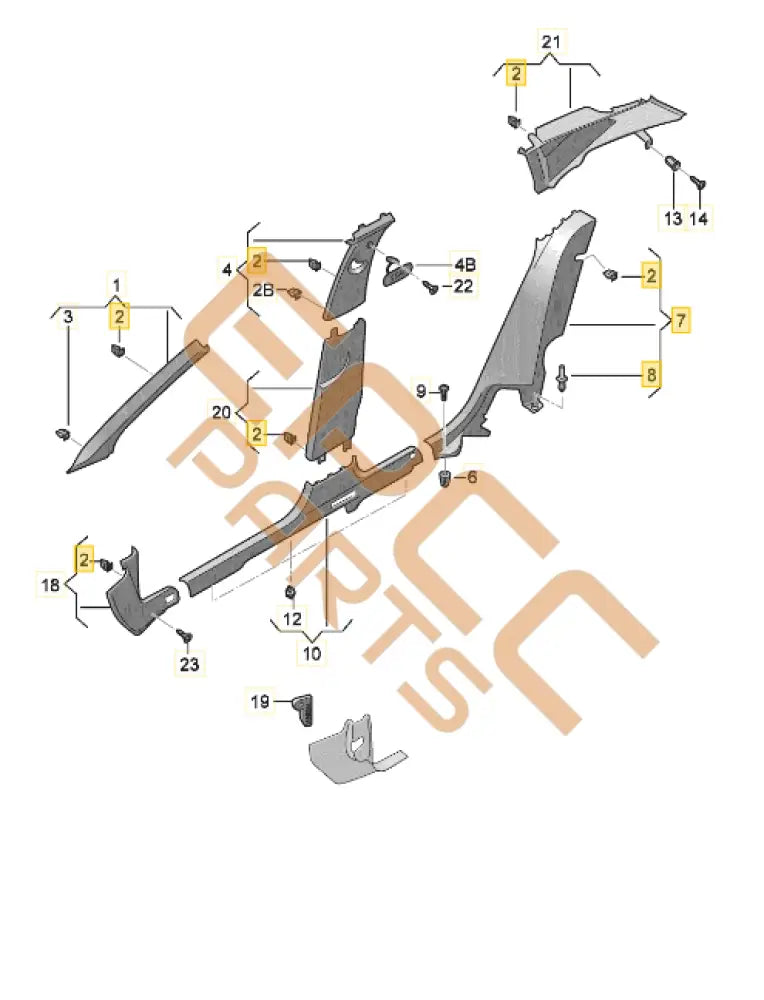 CUPRA ATECA WHEEL HOUSING TRIM 575867765B Wheels