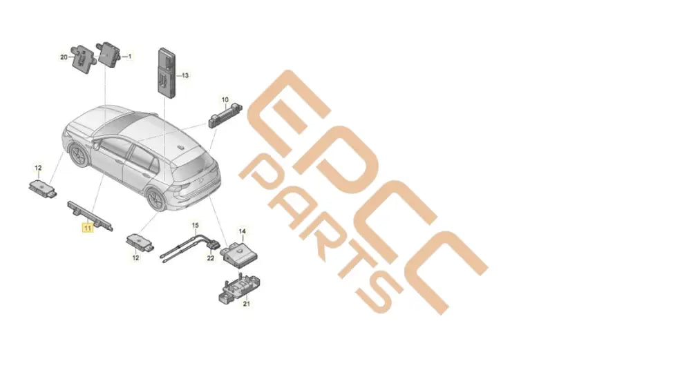 SEAT CUPRA BORN 2023 AERIAL FOR ACCESS 5WA962131B