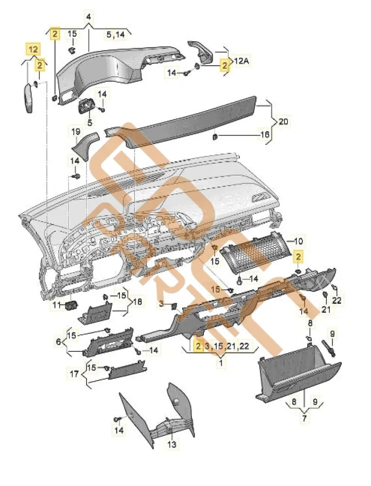 CUPRA BORN 2023 COVER DRIVER SIDE 10H853342A
