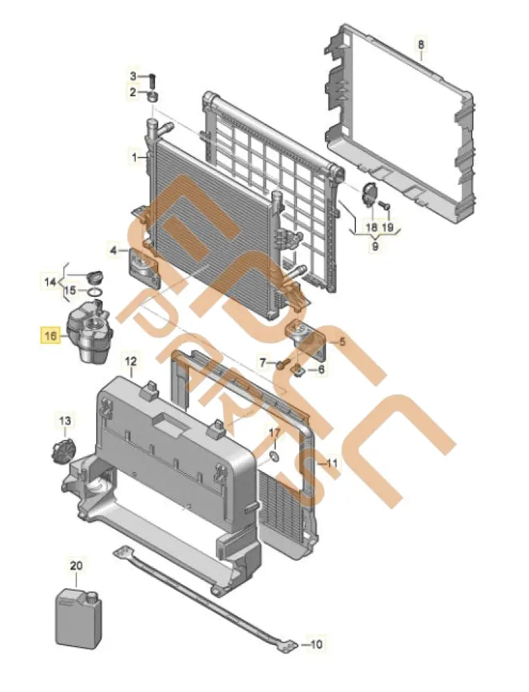 SEAT CUPRA BORN 2023 RESERVOIR 1EA121407H