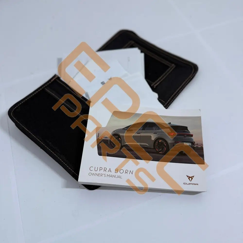 SEAT CUPRA BORN SET OF OWNERS BOOKS MANUALS WITH SLEEVE 10E012720AD