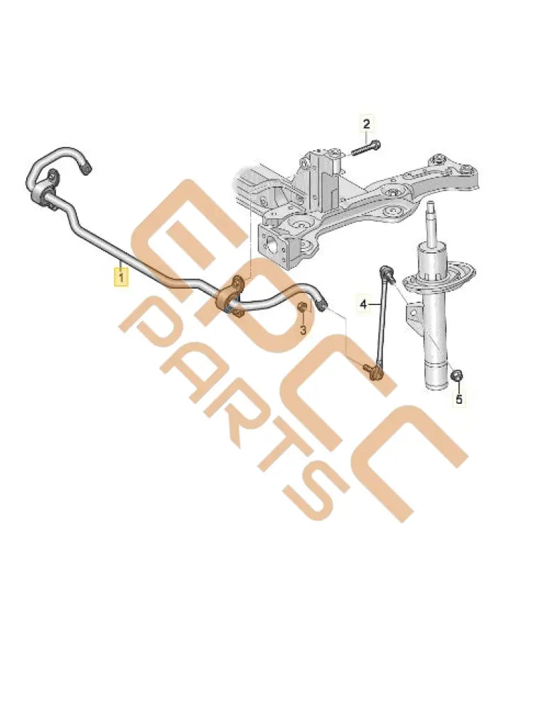 SEAT CUPRA BORN 2023 STABILIZER COMPLETE 1EA411303AB