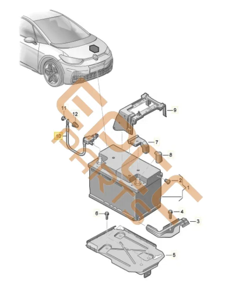 SEAT CUPRA BORN 2023 WIRING SET FOR BATTERY 1EA915181B