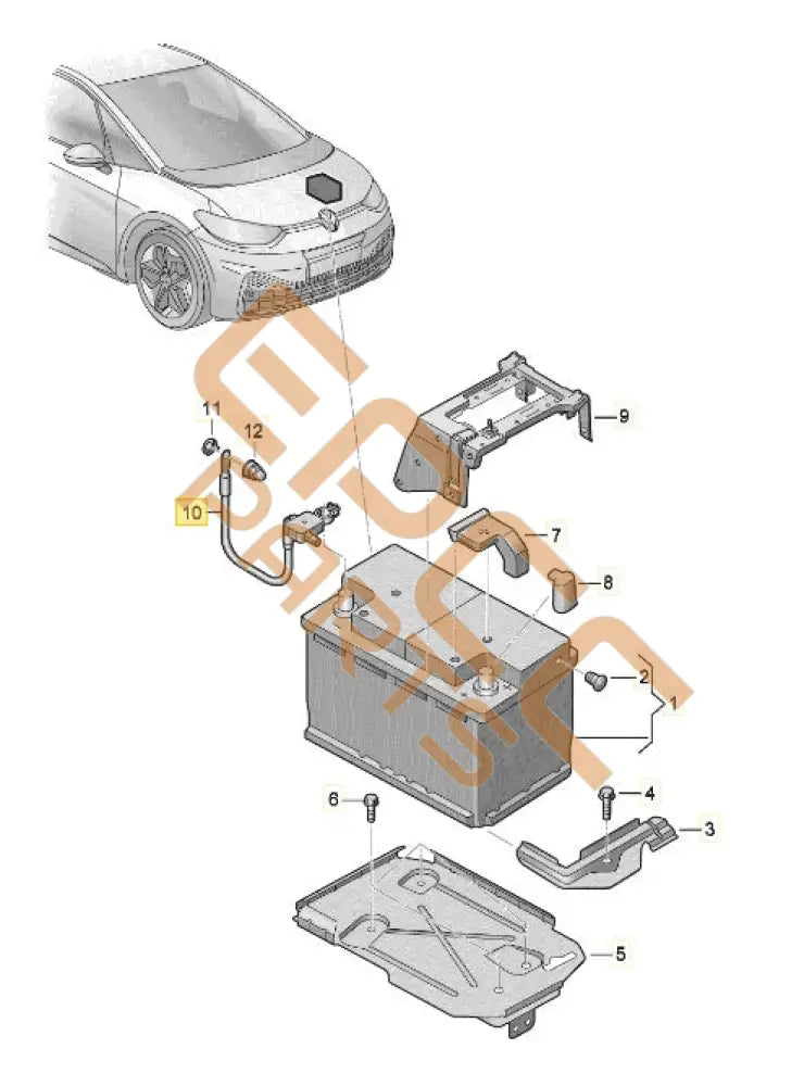 CUPRA BORN 2023 WIRING SET FOR BATTERY 1EA915181B