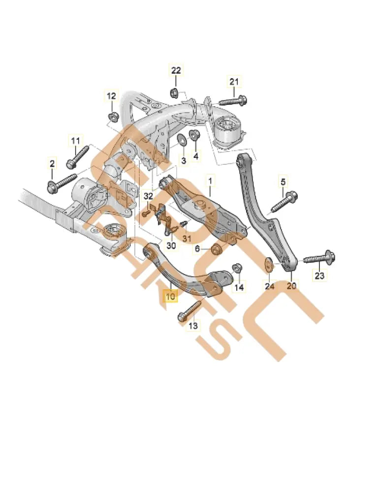 CUPRA BORN WISHBONE 1EA505323A
