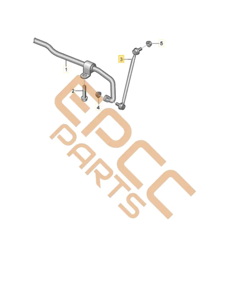 CUPRA COUPLING ROD 5Q0411315D 5Q0411315A