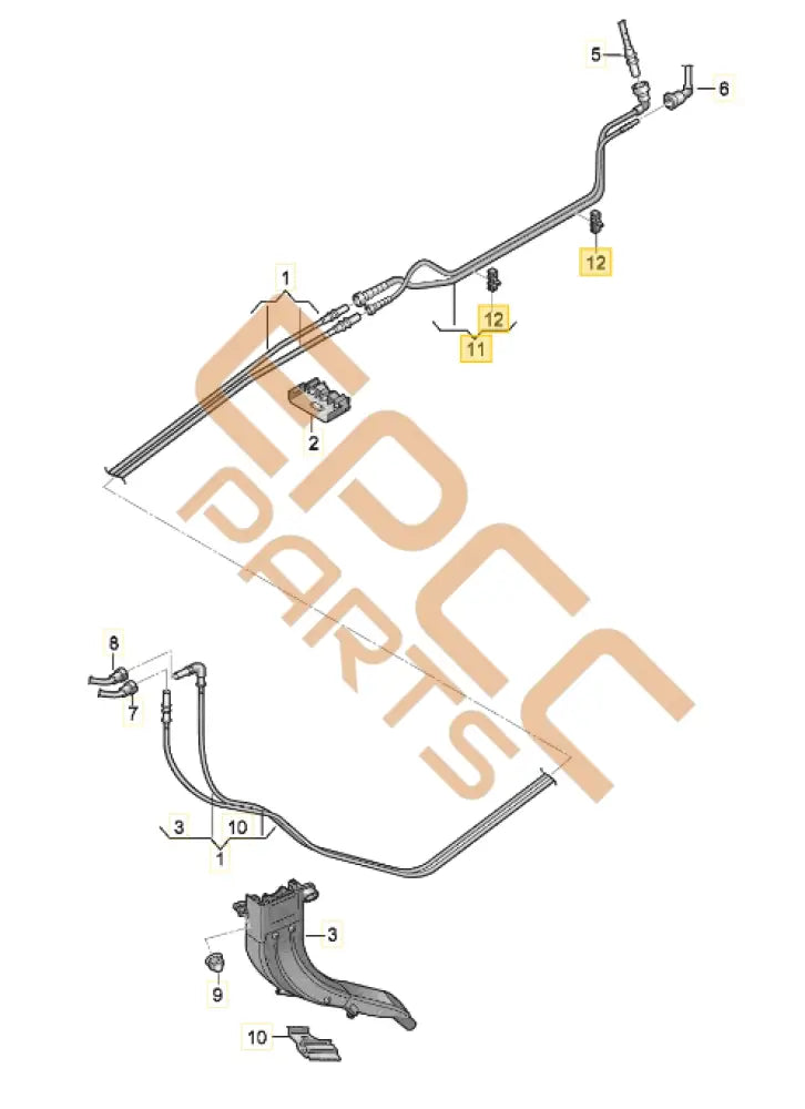 CUPRA FORMENTOR FUEL LINE 5Q0201079K