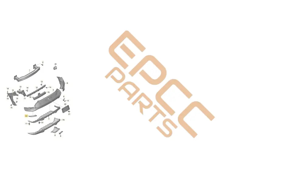 CUPRA FORMENTOR REAR LIGHT REFLECTOR (LEFT) 5FF945105