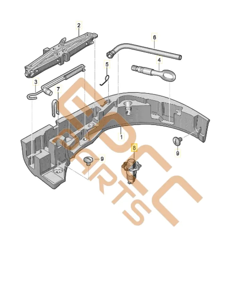 CUPRA LEON FILLER PIECE WING 5Q0803899