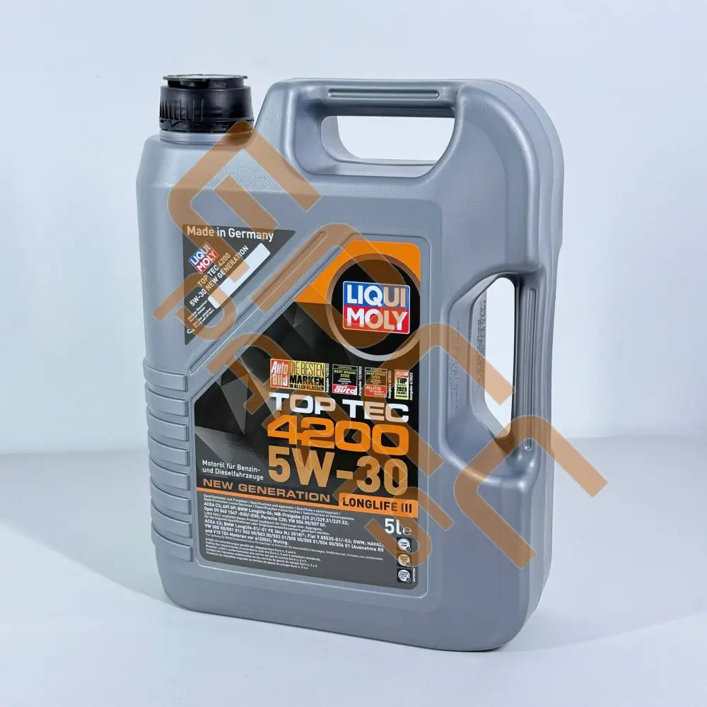LIQUI MOLY TOP TEC 4200 5W-30 ENGINE OIL 5L