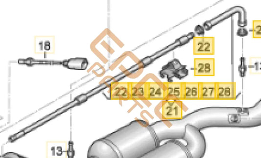 3G0131553B CONTROL LINE - PIPE-FORMENTOR HYBRIT