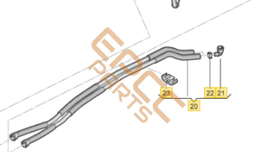 5Q0819885C COOLANT PIPE FORMENTOR HYBRIT