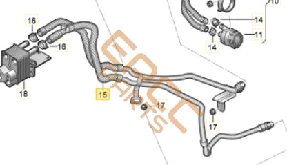 5WC819885B - 5Q2820693E COOLANT PIPE FORMENTOR HYBRIT