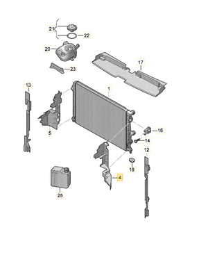 CUPRA ATECA AIR GUIDE 575121283K