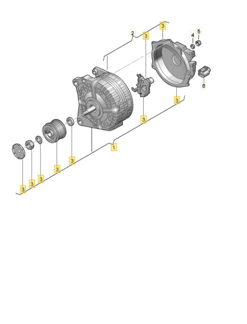 CUPRA ALTERNATOR 06K903026C