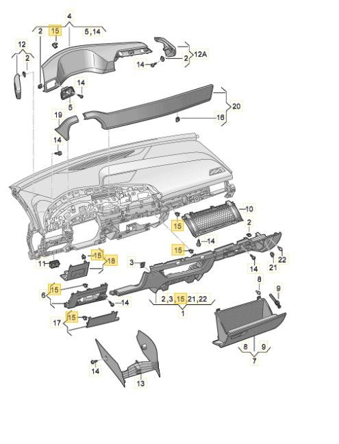 CUPRA BORN 2023 END CAP RELAY BOX 10H857563B