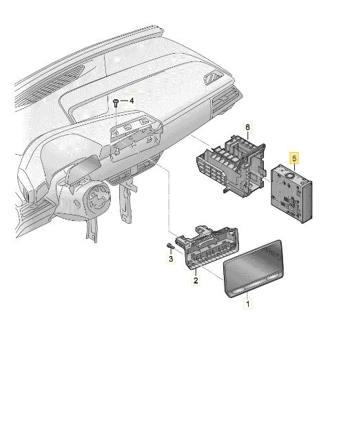 CUPRA BORN 2023 CONTROL UNIT FOR RADIO 10E035820L
