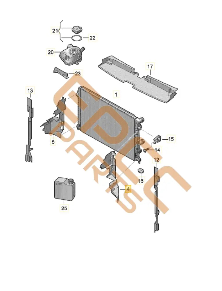 CUPRA ATECA AIR GUIDE 575121283K