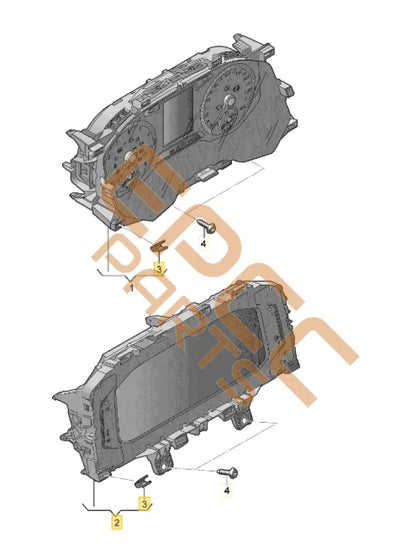 CUPRA ATECA COMBI INSTRUMENT 575920321A