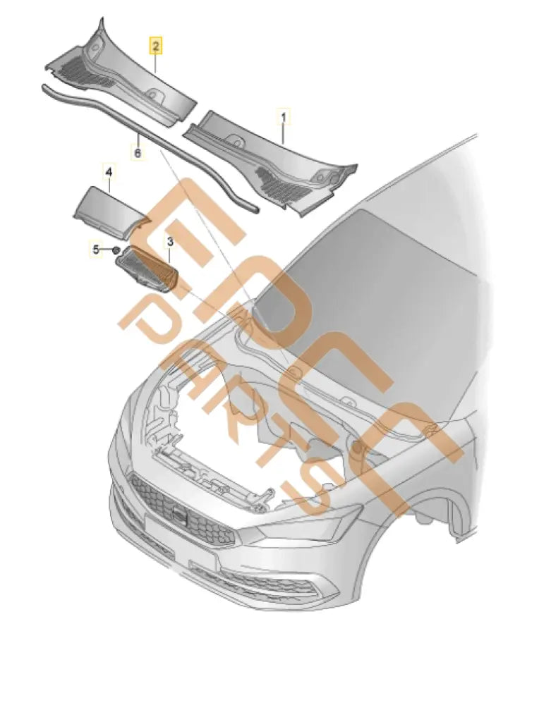 CUPRA ATECA COVER SECTION 577819403A