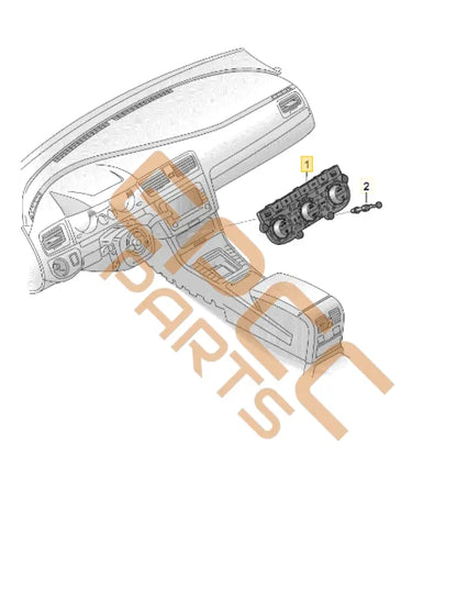 CUPRA ATECA DISPLAY AND CONTROL PANEL 5F0907044AS