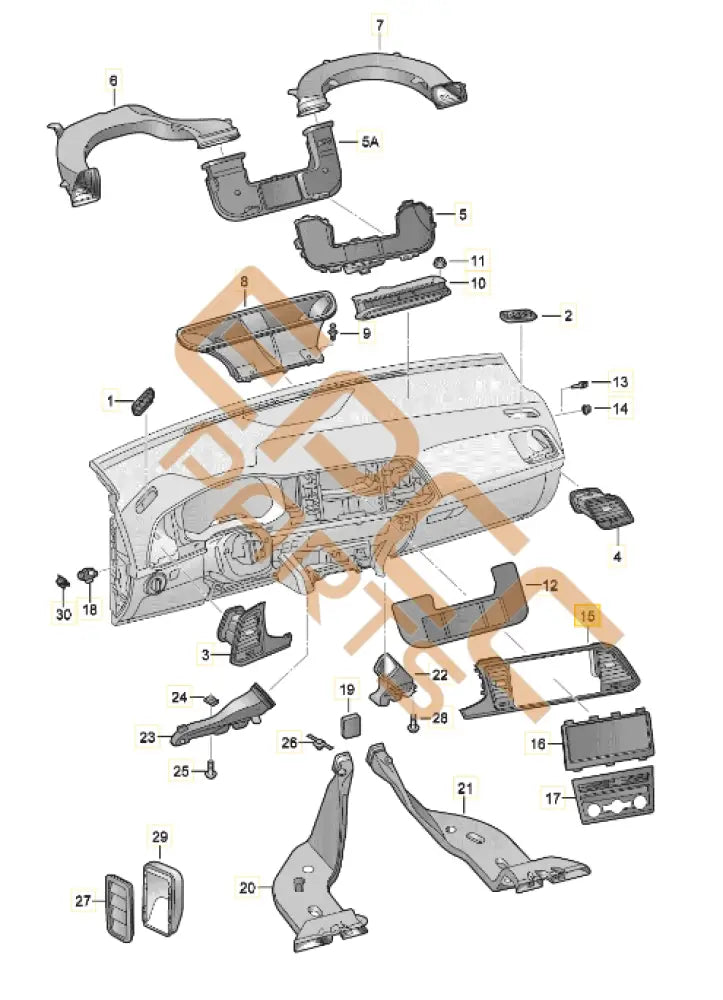 CUPRA ATECA HOUSING FOR AIR VENT 577820951A