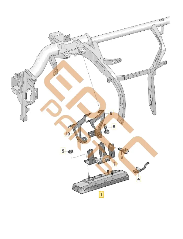 CUPRA ATECA KNEE AIRBAG UNIT 577880842E Airbags