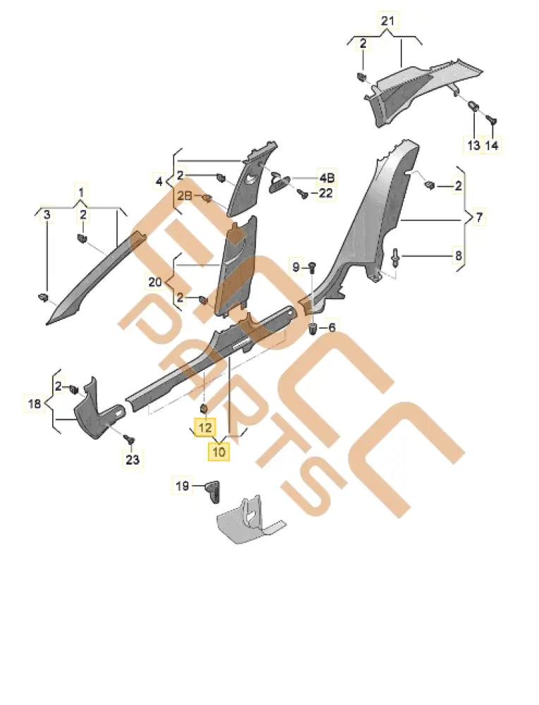 CUPRA ATECA STILL TRIM STRIP 575853372