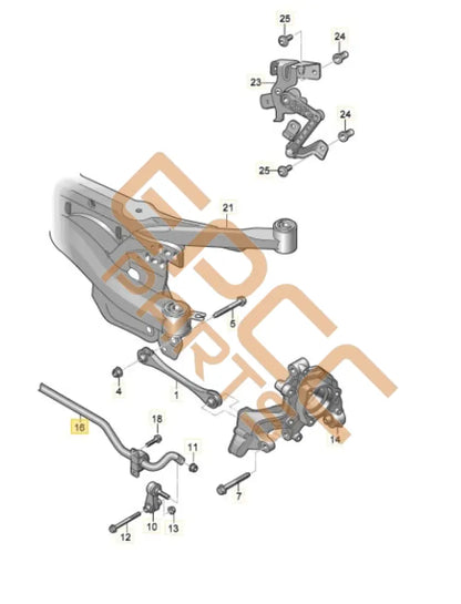 SEAT CUPRA BORN 2023 ANTI-ROLL BAR 1EA511305J