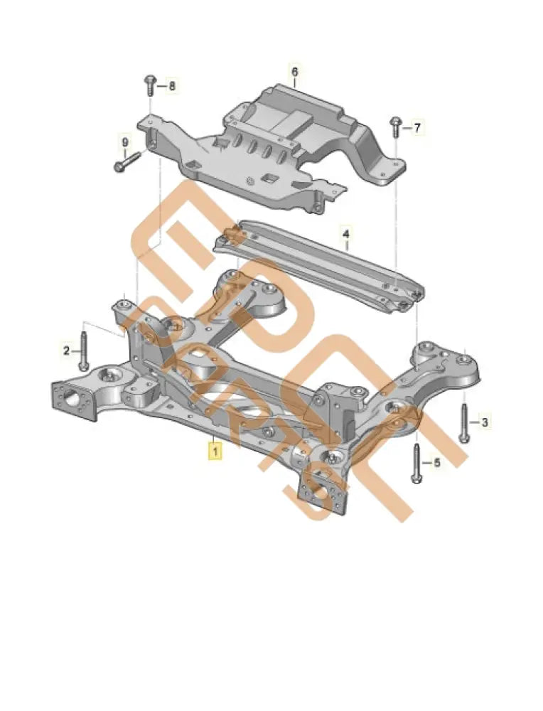 SEAT CUPRA BORN 2023 ASSEMBLY CARRIER 1EA199315J