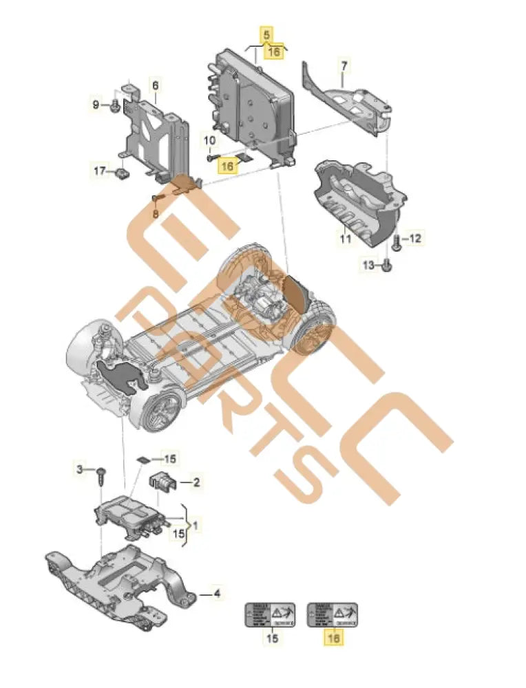 SEAT CUPRA BORN 2023 CHARGER FOR HIGH-VOLTAGE BATTERY 1EA915684FE