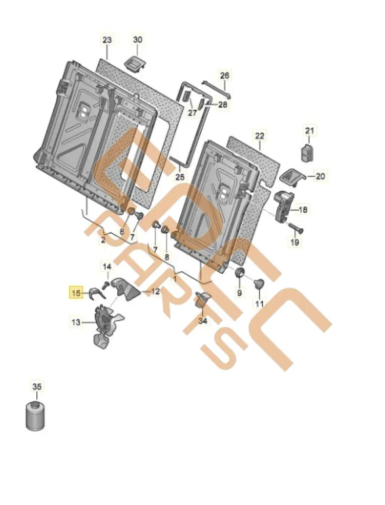 SEAT CUPRA BORN 2023 CLAMP 5Q0886193