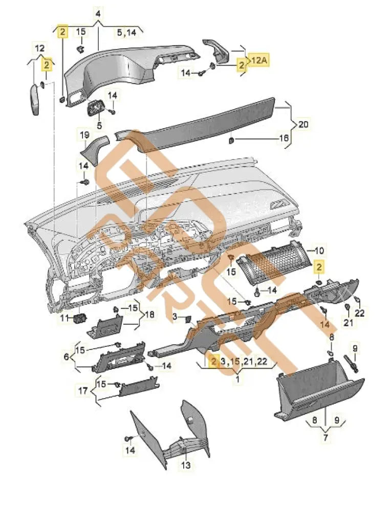 CUPRA BORN 2023 COVER DRIVER SIDE 10H853342A