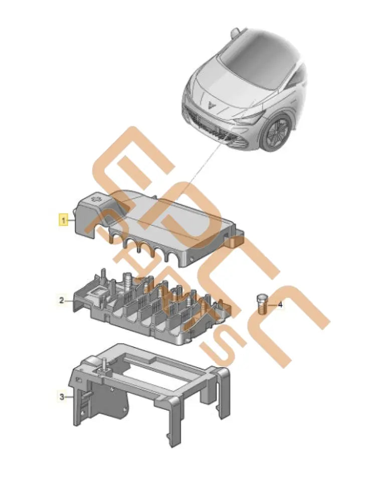 CUPRA BORN 2023 COVER FUSE SOCKET 1EA915429C