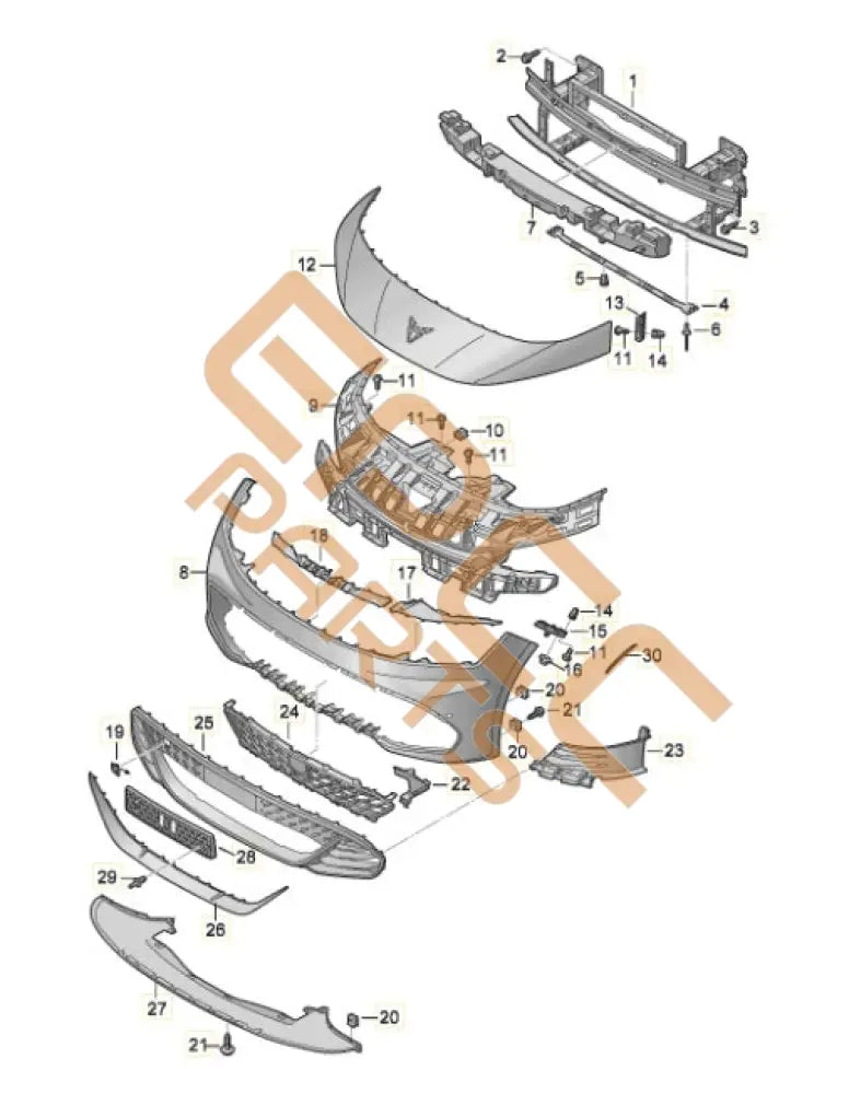 SEAT CUPRA BORN 2023 FRONT BUMPER BAR COVER GRILLE ASSEMBLY 10E807221DGRU 10E806333GRU 10E805903C8ET 10E853671C8ET