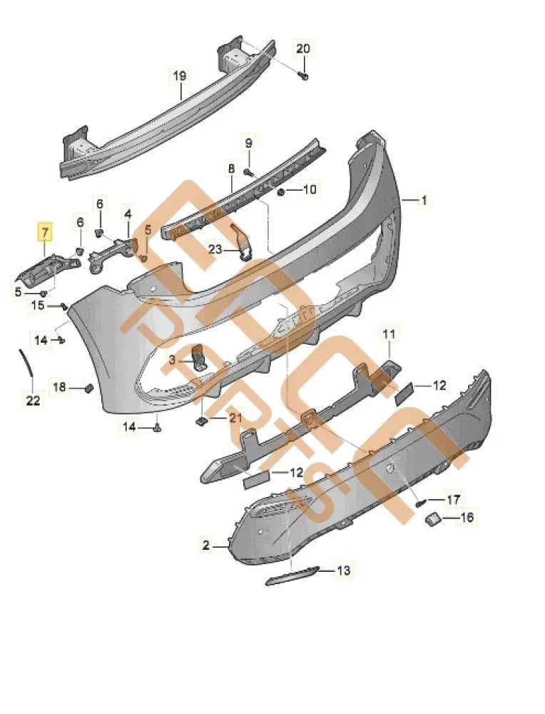 CUPRA BORN 2023 GUIDE PROFILE LEFT REAR 10E807393 10E807393A