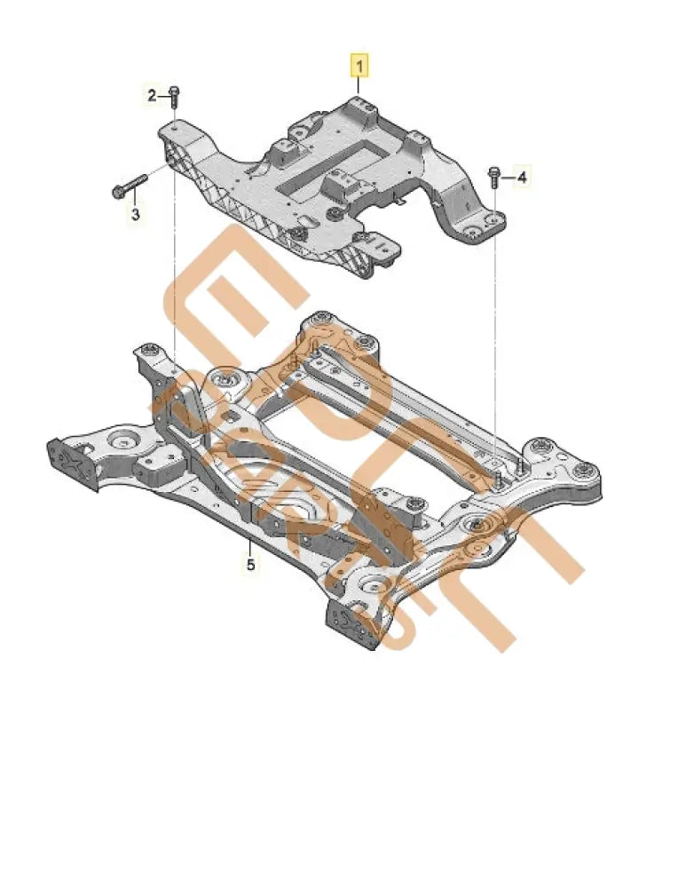 SEAT CUPRA BORN 2023 HOLDER FOR INVERTER 1EA805211B