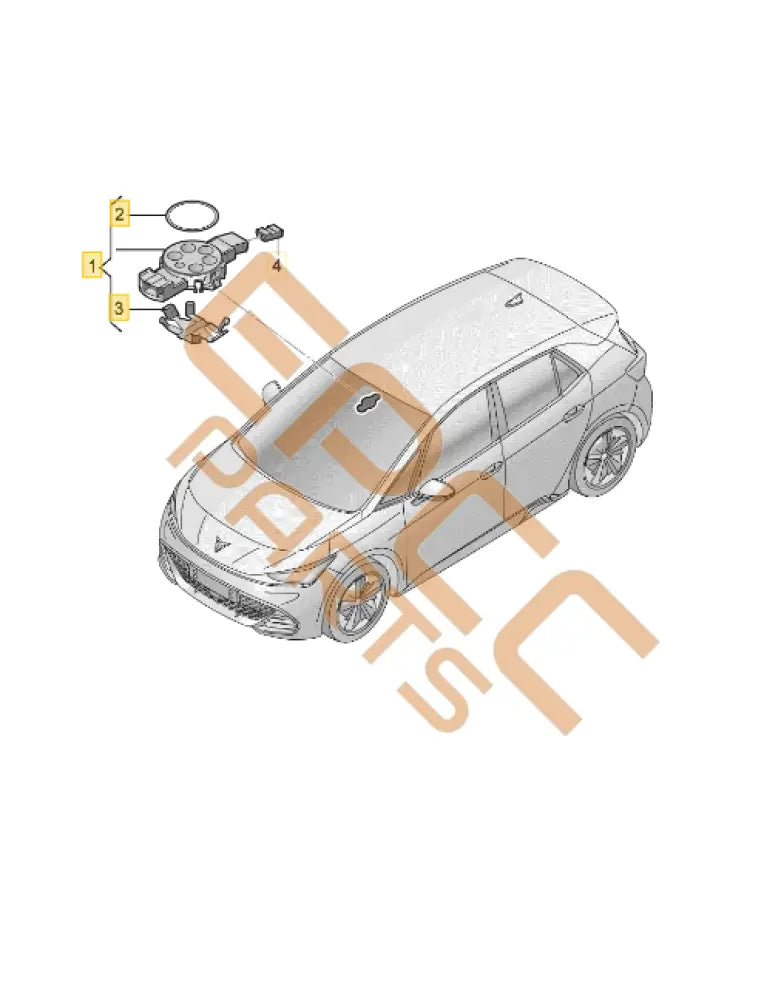 CUPRA BORN RAIN AND HUMIDITY SENSOR 5Q0955555B