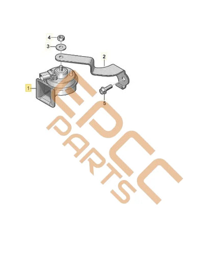 SEAT CUPRA BORN 2023 SIGNAL HORN 8X0951221A