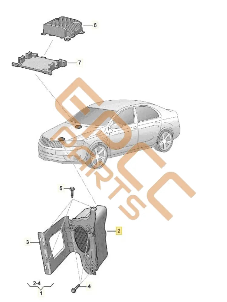 CUPRA BORN 2023 SPEAKER BOX 3V0035362A