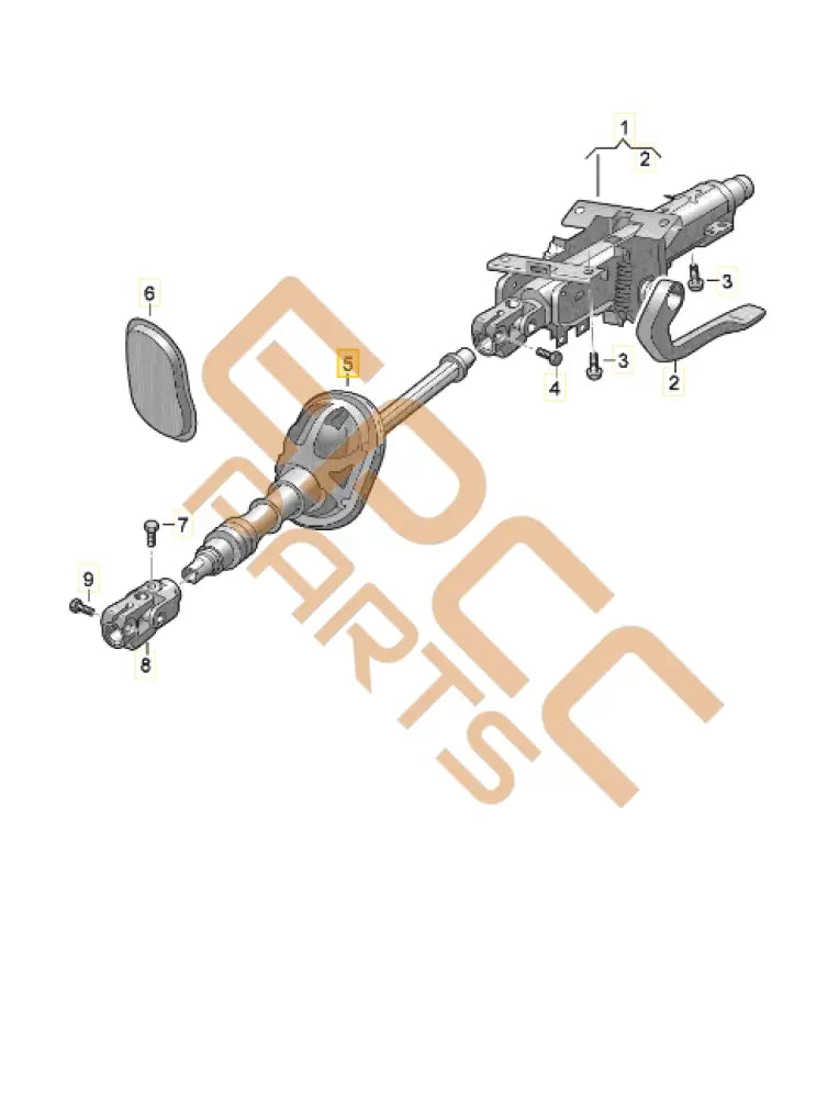 CUPRA BORN STEERING COLUMN 1EA971615K 1EA419512G 1EC419753H