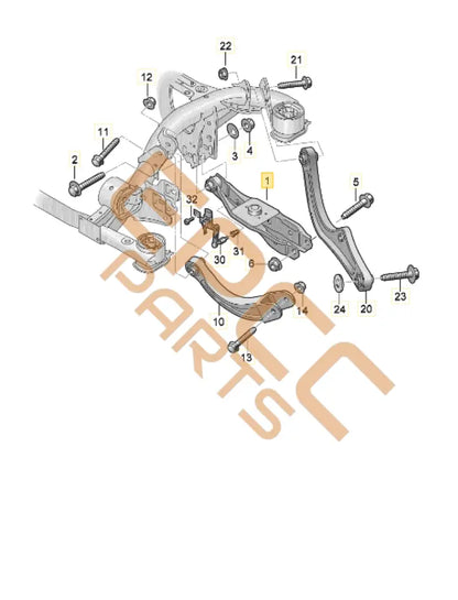 CUPRA BORN WISHBONE 1EA505311E