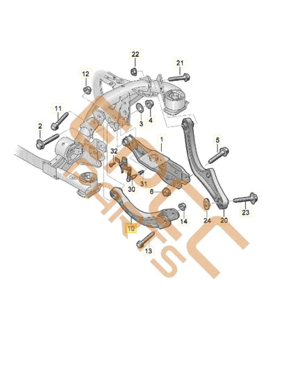 CUPRA BORN WISHBONE 1EA505323A
