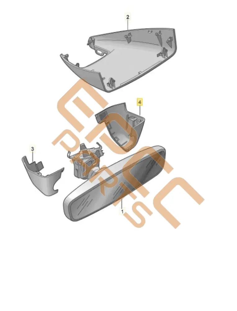 SEAT CUPRA COVER CAP (LEFT AND RIGHT) 3G0858633 3G0858634