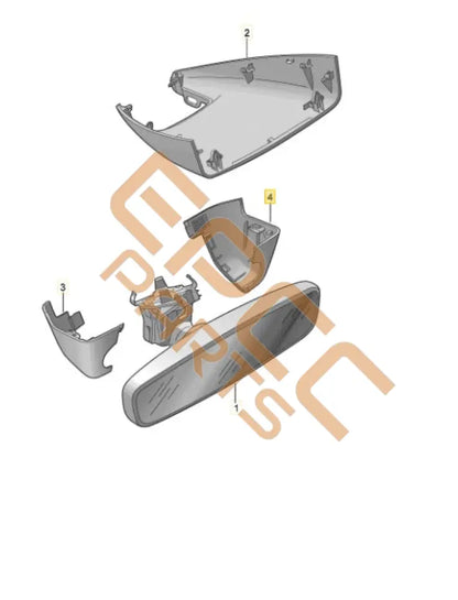 SEAT CUPRA COVER CAP (LEFT AND RIGHT) 3G0858633 3G0858634